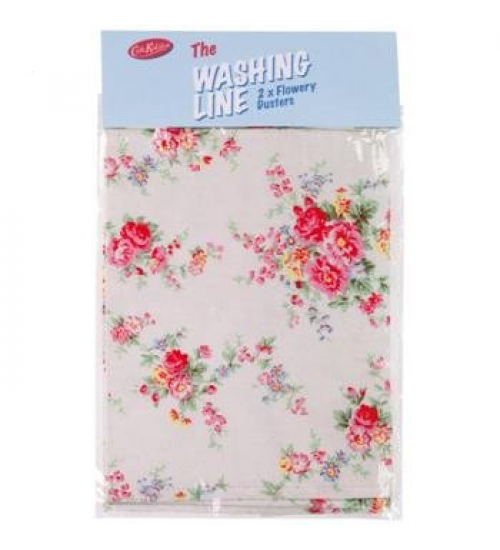 Cath Kidston Washing Line Set of 2 Printed Dusters